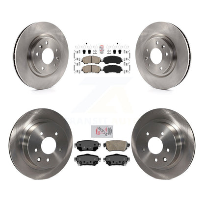 Kit de plaquettes en céramique et de rotors de frein à disque avant et arrière, pour Nissan Rogue Sport S 2019