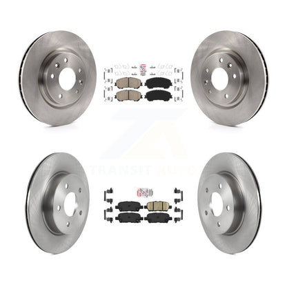 Kit de plaquettes en céramique et de disques de frein avant et arrière, pour Nissan Qashqai Rogue Spor
