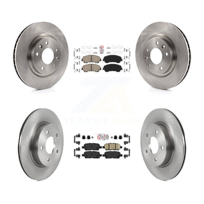 Kit de plaquettes en céramique et de disques de frein avant et arrière, pour Nissan Qashqai Rogue Spor