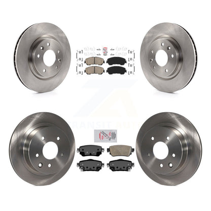Kit de plaquettes en céramique et de rotors de frein à disque avant et arrière, pour Nissan Rogue Sport S 2019