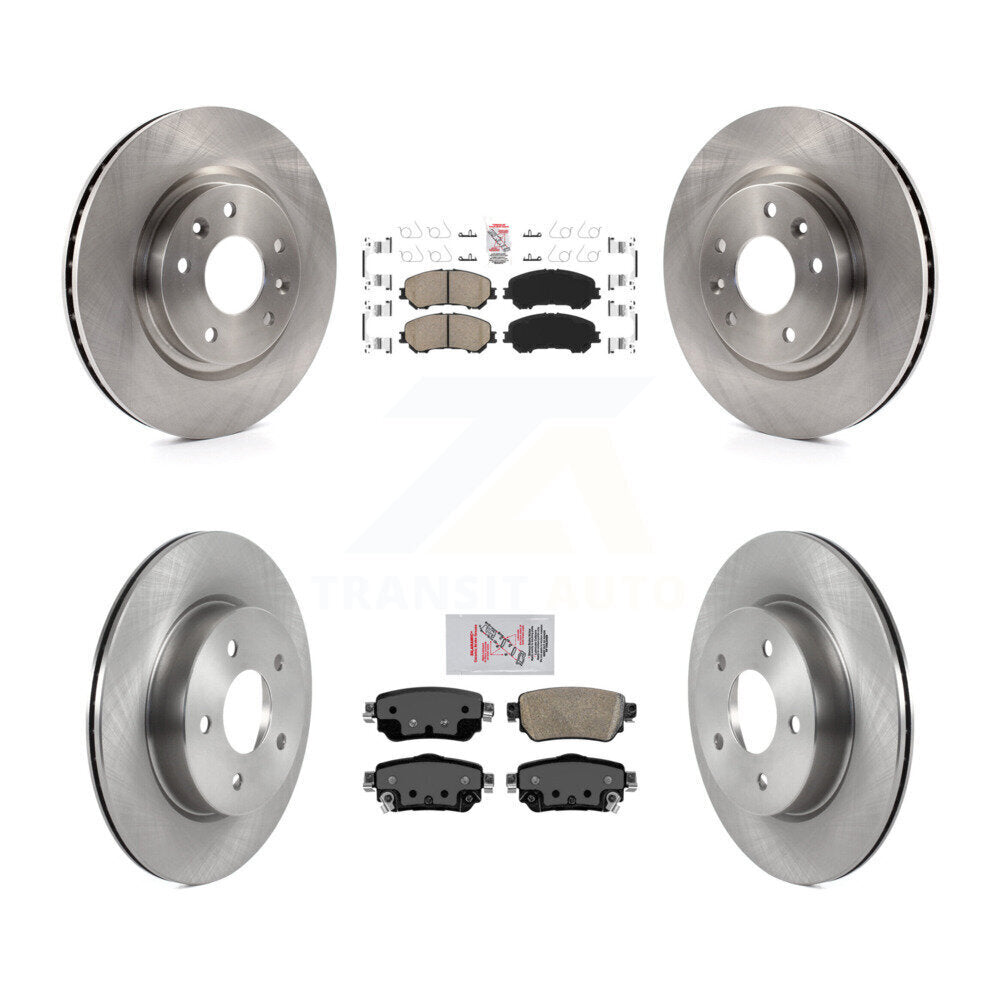 Kit de plaquettes en céramique et de disques de frein avant et arrière, pour Nissan Rogue Sport Qashqa