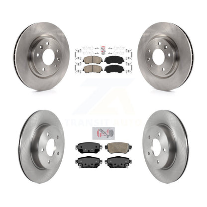 Kit de plaquettes en céramique et de disques de frein avant et arrière, pour Nissan Rogue Sport Qashqa