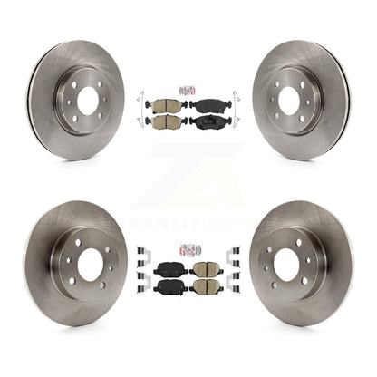 Kit de plaquettes en céramique et de disques de frein avant et arrière, pour Fiat 500 K8A-102582