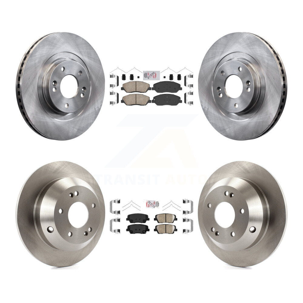 Kit de plaquettes en céramique et de disques de frein avant et arrière, pour Hyundai Santa Fe XL