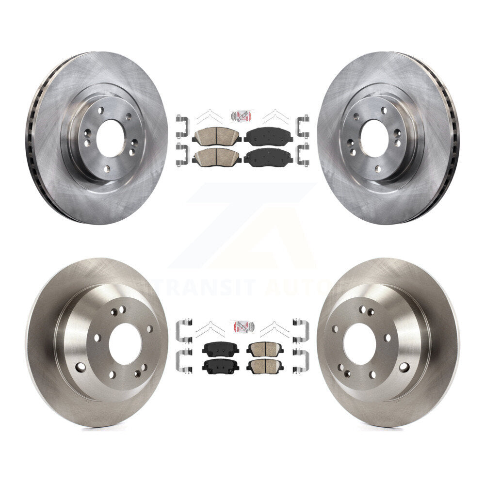 Kit de plaquettes en céramique et de disques de frein avant et arrière, pour Hyundai Santa Fe XL