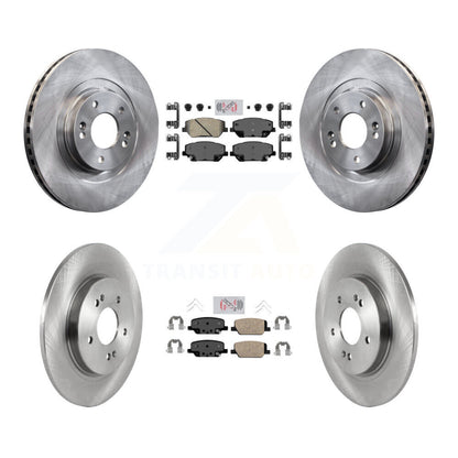 Kit de plaquettes en céramique et de rotors de frein à disque avant et arrière, pour Hyundai Santa F 2019 – 2020