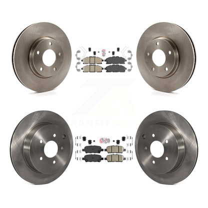 Kit de plaquettes en céramique et de rotors de frein à disque avant et arrière, pour Nissan Quest 2011 – 2017