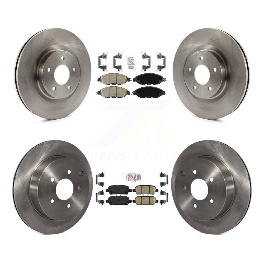 Kit de plaquettes en céramique et Rotor de frein avant et arrière, pour Nissan Murano Pathfinder INFINIT