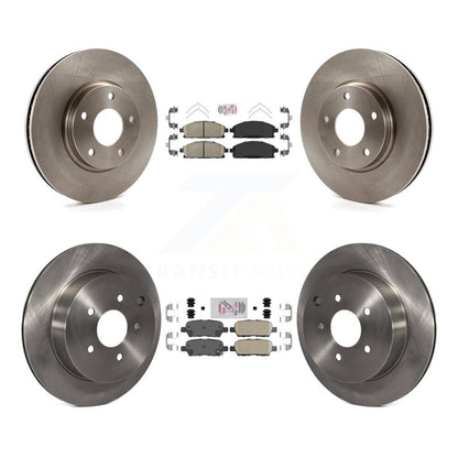 Kit de plaquettes en céramique et de rotors de frein à disque avant et arrière, pour Nissan Quest 2004 – 2009
