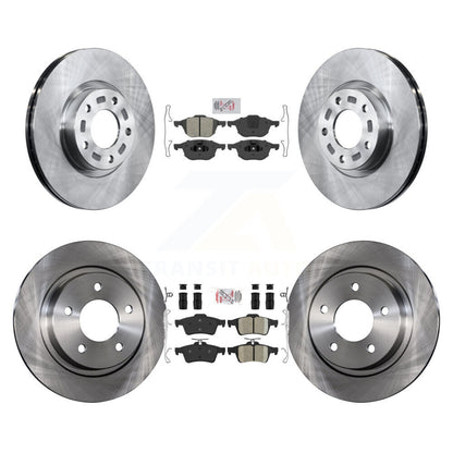Kit de plaquettes en céramique et de disques de frein à disque, semi-métalliques avant et arrière, pour Mazda 3 Spor