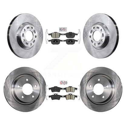 Kit de plaquettes en céramique et de disques de frein à disque, semi-métalliques avant et arrière, pour Mazda 3 Spor