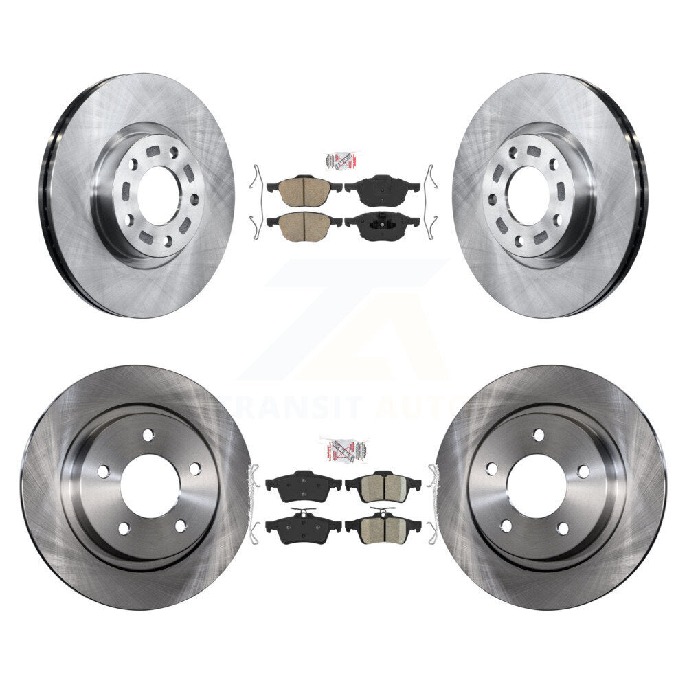 Kit de plaquettes en céramique et de disques de frein avant et arrière, pour Mazda 3 Sport K8A-102622