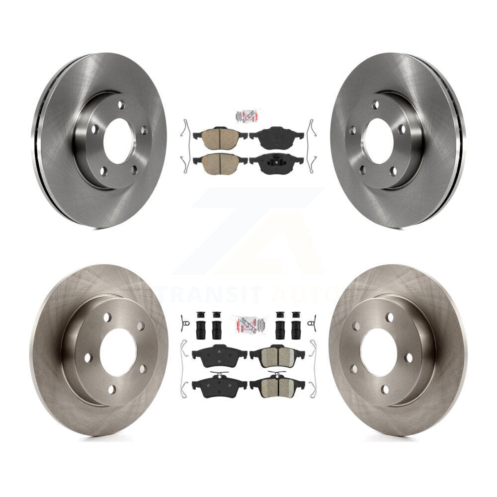 Kit de plaquettes en céramique et de disques de frein avant et arrière, pour Mazda 3 Sport K8A-102627