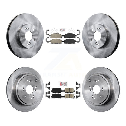 Kit de plaquettes en céramique et de rotors de frein à disque avant et arrière, pour Acura MDX 2003 – 2006