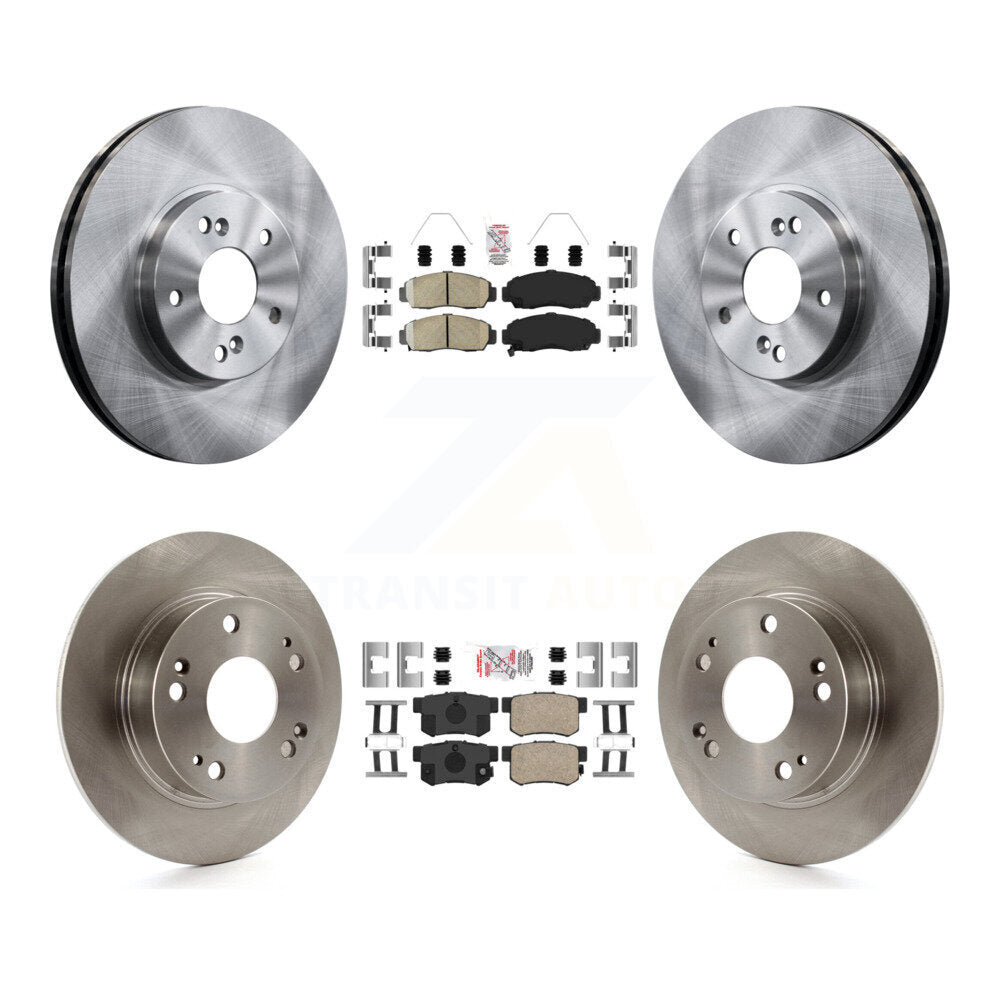 Kit de plaquettes en céramique et de disques de frein avant et arrière, pour Honda Accord Acura TSX