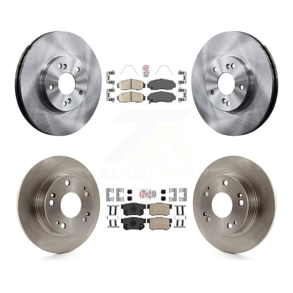 Kit de plaquettes en céramique et de disques de frein avant et arrière, pour Honda Accord Acura TSX