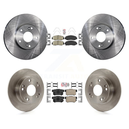 Kit de plaquettes en céramique et de rotors de frein à disque avant et arrière, pour Honda Accord K8A-102644