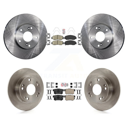 Kit de plaquettes en céramique et de rotors de frein à disque avant et arrière, pour Honda Accord K8A-102645