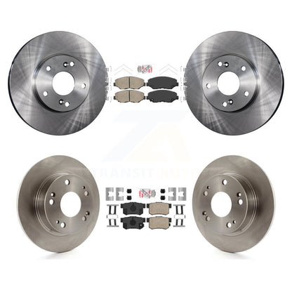 Kit de plaquettes en céramique et de rotors de frein à disque avant et arrière, pour Honda Accord K8A-102647