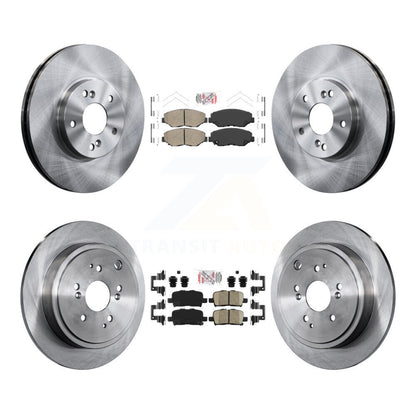 Kit de plaquettes en céramique et de rotors de frein à disque avant et arrière, pour Honda Pilot 2003 – 2008
