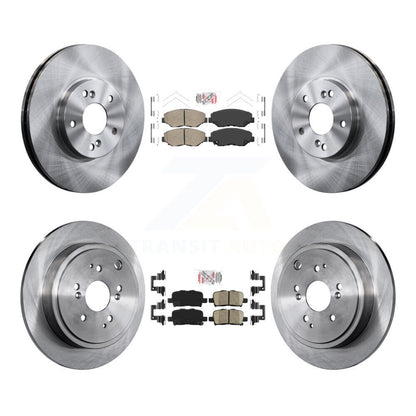 Kit de plaquettes en céramique et de rotors de frein à disque avant et arrière, pour Honda Pilot 2003 – 2008
