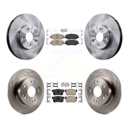 Kit de plaquettes en céramique et de rotors de frein à disque avant et arrière, pour Honda Accord K8A-102654