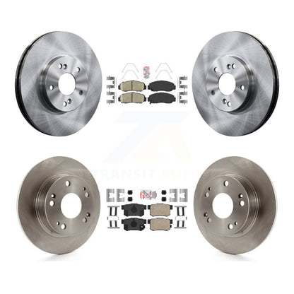Kit de plaquettes en céramique et de rotors de frein à disque avant et arrière, pour Honda Accord K8A-102663