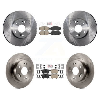 Kit de plaquettes en céramique et de rotors de frein à disque avant et arrière, pour Honda Accord K8A-102667