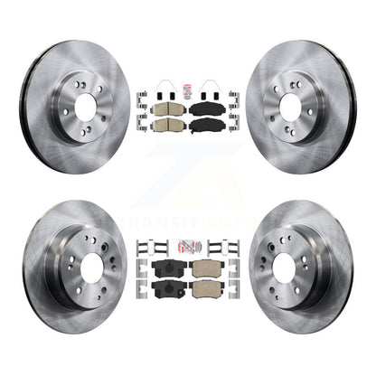 Kit de plaquettes en céramique et de rotors de frein à disque avant et arrière, pour Acura TL K8A-102673