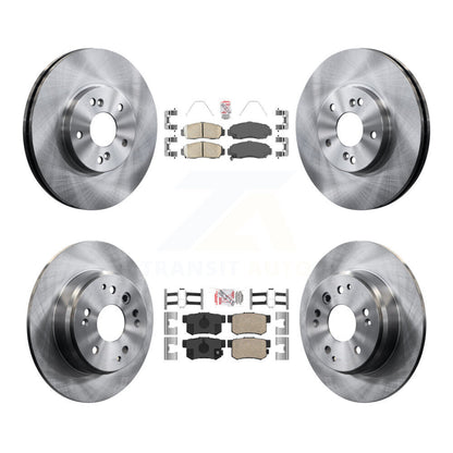 Kit de plaquettes en céramique et de rotors de frein à disque avant et arrière, pour Acura TL K8A-102674
