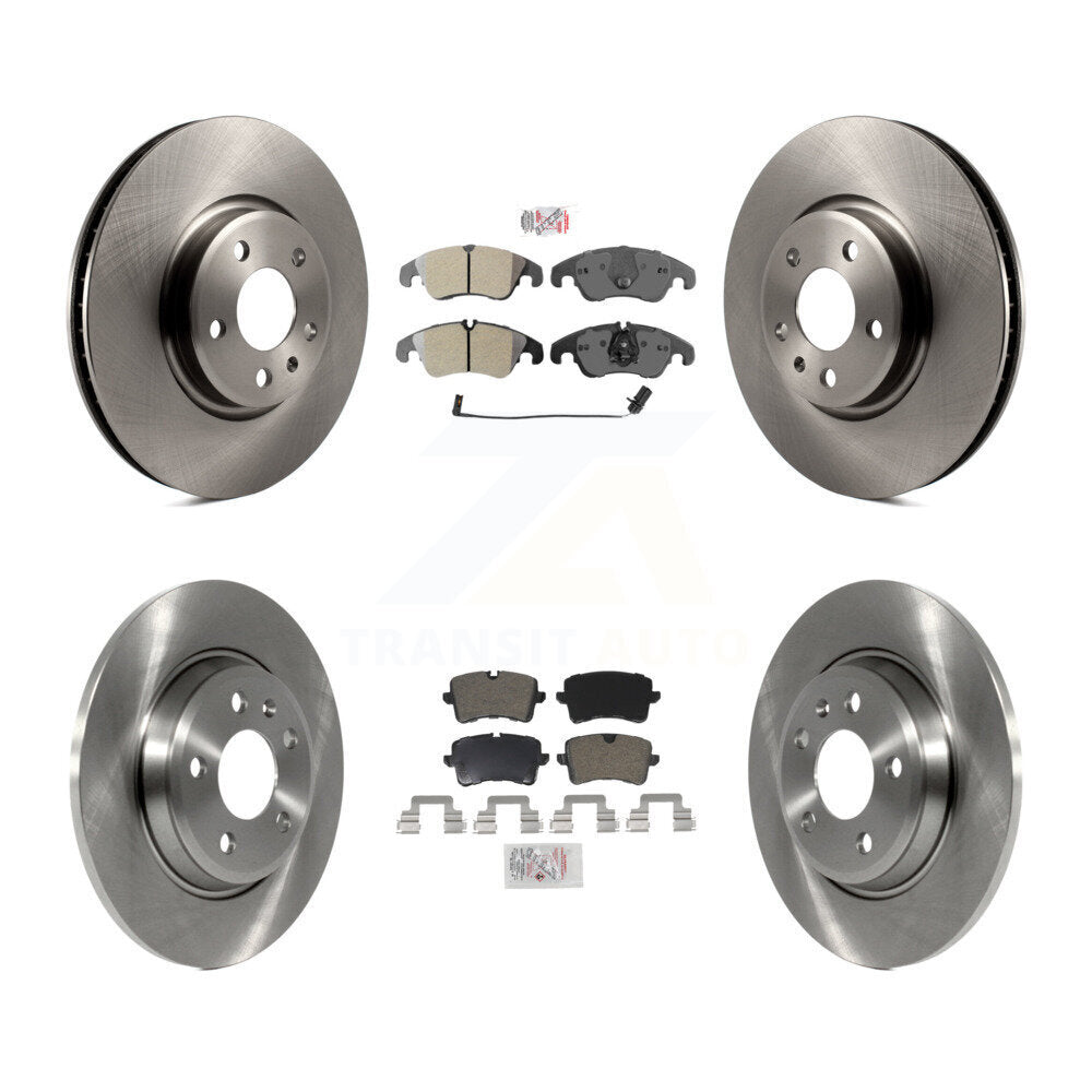 Kit de plaquettes semi-métalliques avant et arrière et disques de frein pour Audi A6 K8A-102683