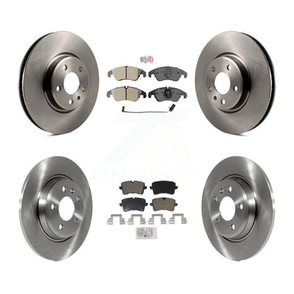 Kit de plaquettes semi-métalliques avant et arrière et disques de frein pour Audi A6 K8A-102683