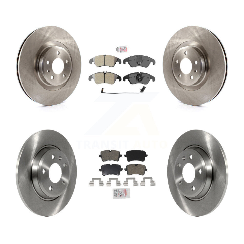 Kit de plaquettes semi-métalliques avant et arrière et disques de frein pour Audi A6 K8A-102684