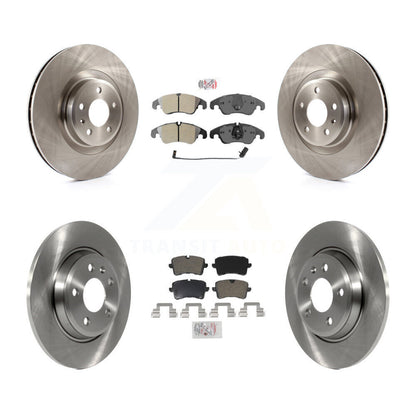 Kit de plaquettes semi-métalliques avant et arrière et disques de frein pour Audi A6 K8A-102684