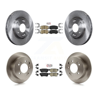 Kit de plaquettes en céramique et de rotors de frein à disque avant et arrière, pour Hyundai Elantra K8A-10268
