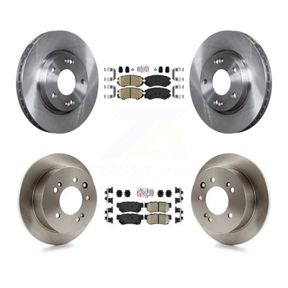 Kit de plaquettes en céramique et de rotors de frein à disque avant et arrière, pour Hyundai Elantra K8A-10269
