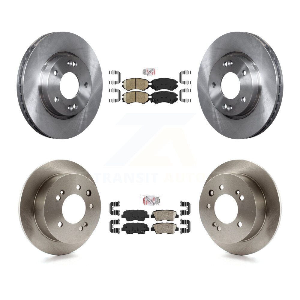 Kit de plaquettes en céramique et Rotor de frein avant et arrière, pour Hyundai Elantra Sedan à partir de 03 23 1