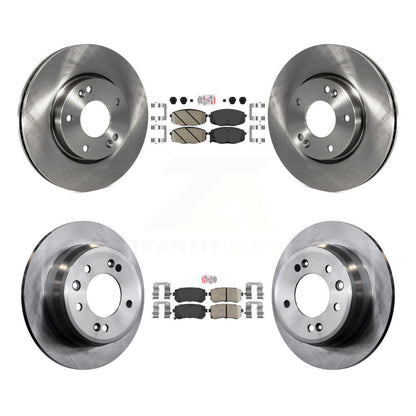 Kit de plaquettes en céramique et de rotors de frein à disque avant et arrière, pour Hyundai Elantra K8A-10269