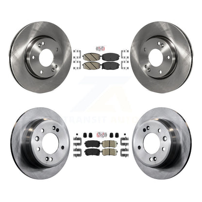 Kit de plaquettes en céramique et de rotors de frein à disque avant et arrière, pour Hyundai Elantra K8A-10269