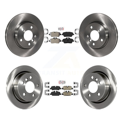 Kit de plaquettes en céramique et de rotors de frein à disque, semi-métalliques avant et arrière, pour Mini Cooper