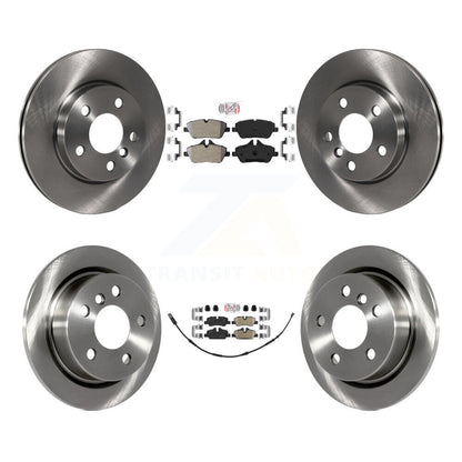 Kit de plaquettes en céramique et de rotors de frein à disque, semi-métalliques avant et arrière, pour Mini Cooper