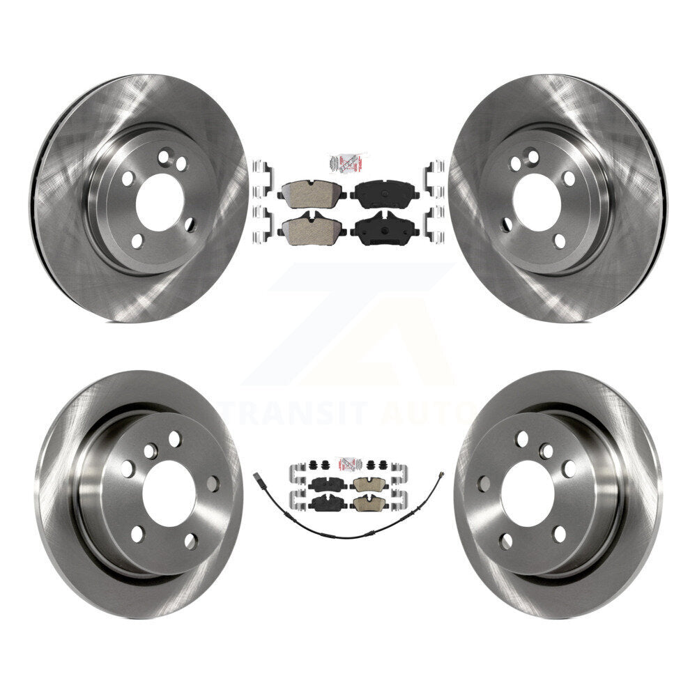 Kit de plaquettes de frein et rotor de frein en céramique, semi-métalliques, avant et arrière, pour Mini Cooper 2.0L/1.5