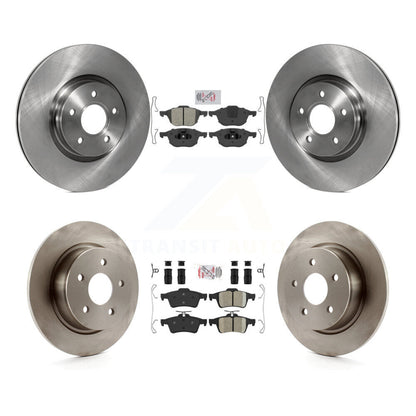 Kit de plaquettes de frein et disques de frein en céramique, semi-métalliques, avant et arrière, pour Ford Transit Connect
