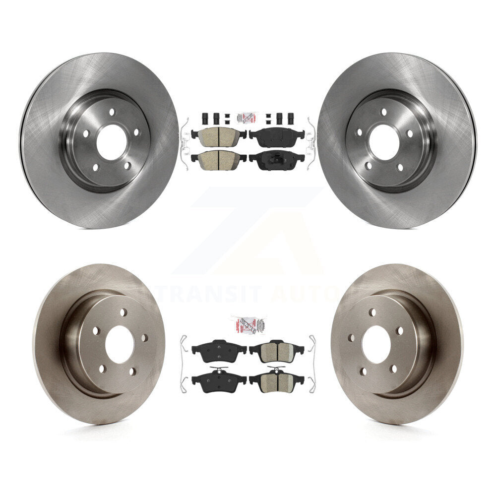 Kit de plaquettes en céramique et de disques de frein avant et arrière, pour Ford Escape Transit Connect