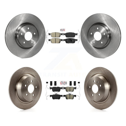 Kit de Rotor de frein à plaquettes semi-métalliques avant et arrière en céramique, pour Ford Escape Lincoln MK