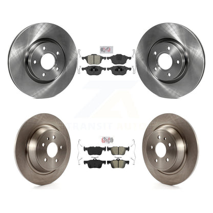 Kit de plaquettes semi-métalliques avant et arrière et disques de frein pour Ford Escape