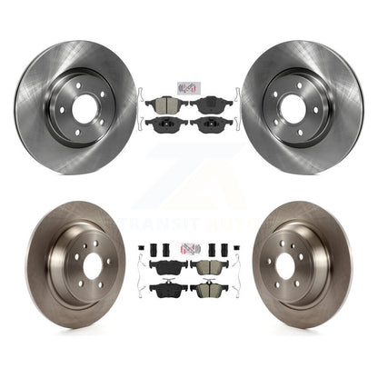 Kit de plaquettes semi-métalliques avant et arrière et disques de frein pour Ford Escape