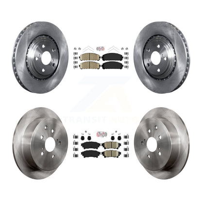 Kit de rotors de frein à plaquettes en céramique avant et arrière, pour Toyota Sienna Highlander Lexus RX35