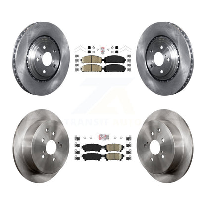 Kit de rotors de frein à plaquettes en céramique avant et arrière, pour Toyota Sienna Highlander Lexus RX35
