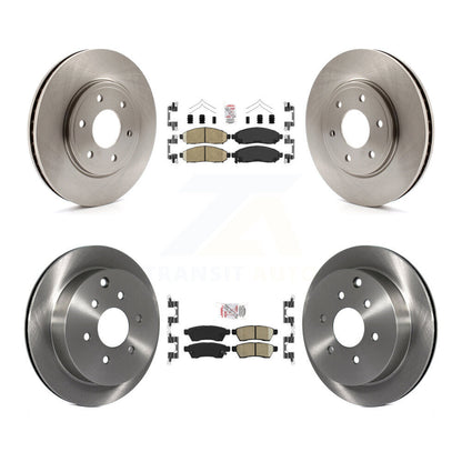 Kit de Rotor de frein à disque et plaquettes en céramique avant et arrière, pour Nissan Frontier Suzuki Equato